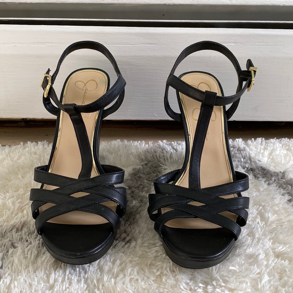 Jessica Simpson Women’s Black Wedge